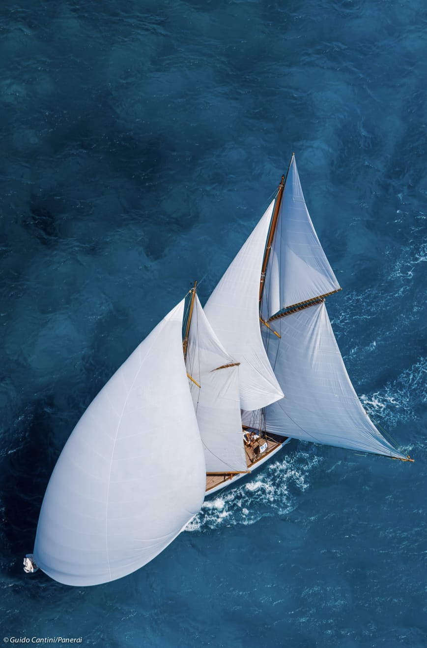 The Hamptons' Kelpie sailing the Mediterranean